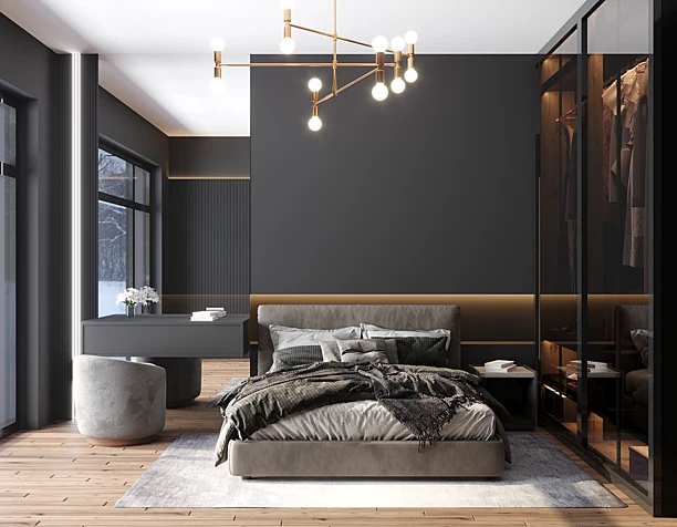 Hi tech bedroom