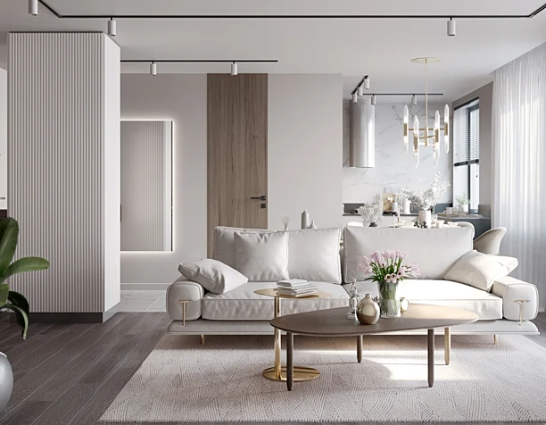 The bright apartments