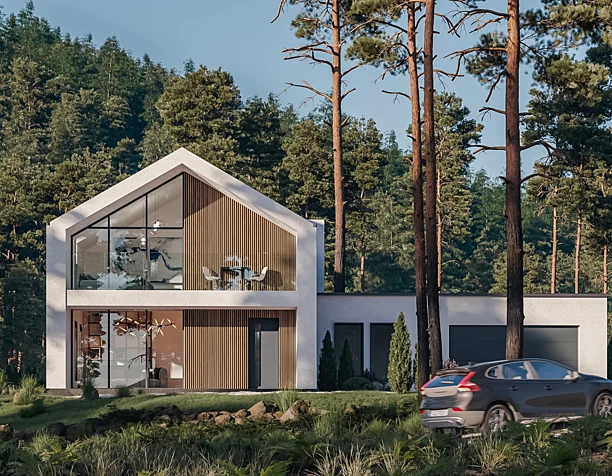 Modern Barn House in Poland
