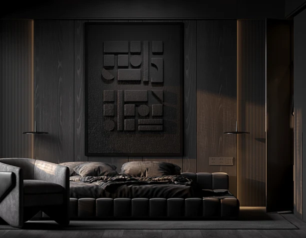 BLACK BEDROOM