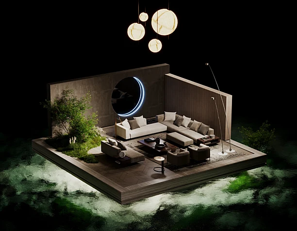 FI01 - Interior concept. Experiments.