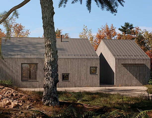 La Brèche House. Nature Humaine (сделано по референсу)