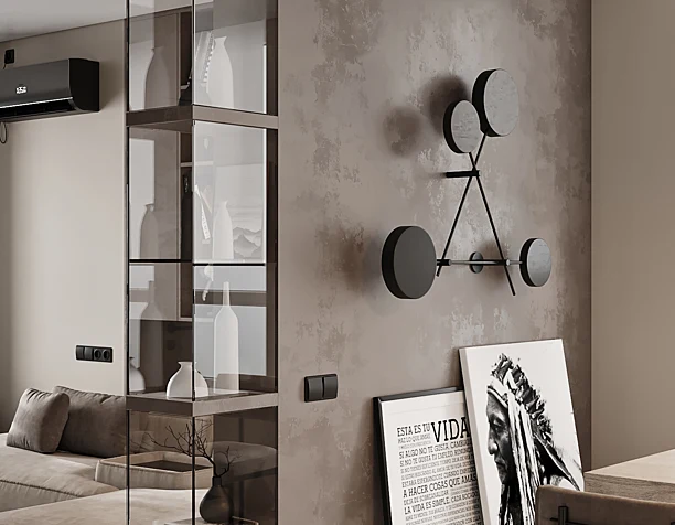 Open Space Apartment in Kyiv (Living-Room)