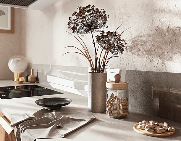 Sunny kitchen :) (сделано по референсу)