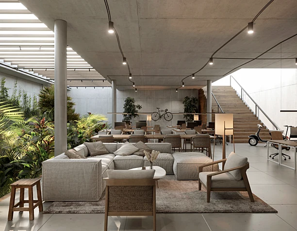 Underground office design