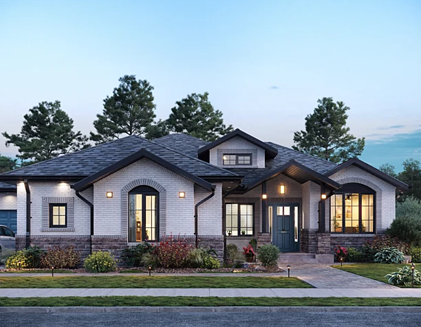 Residential building in America