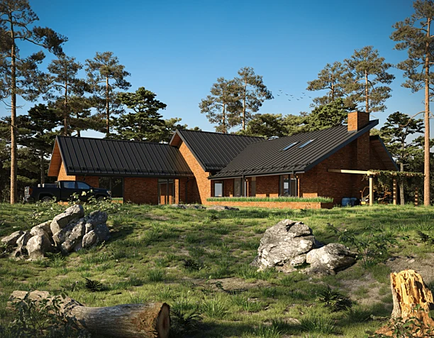 house in the forest