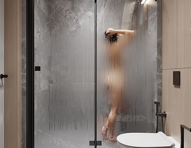 bathing girl
