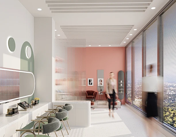 Aesthetic clinic room