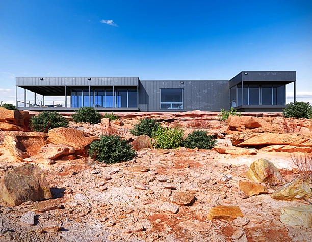 Desert house (сделано по референсу)