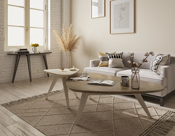 Furniture in a cottage interior (сделано по референсу)