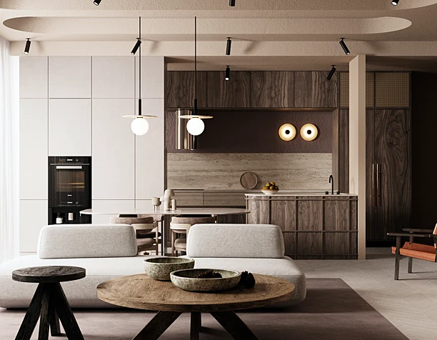 Wood apartment
