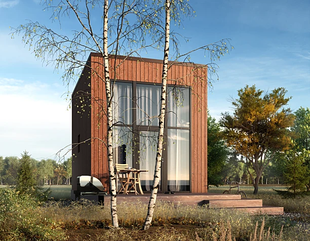Barn House (сделано по референсу)
