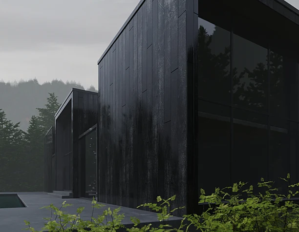 Rainy House (сделано по референсу)
