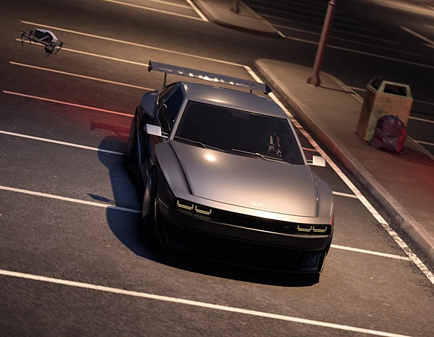 CG Animation I DJI Inspire & Hyundai N Vision 74