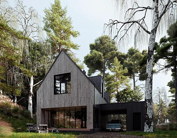 House in Forest