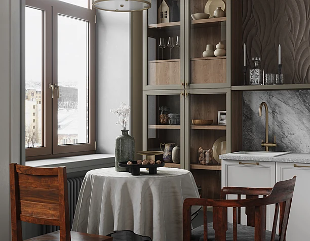 Kitchen (Работа выполнена по референсу)