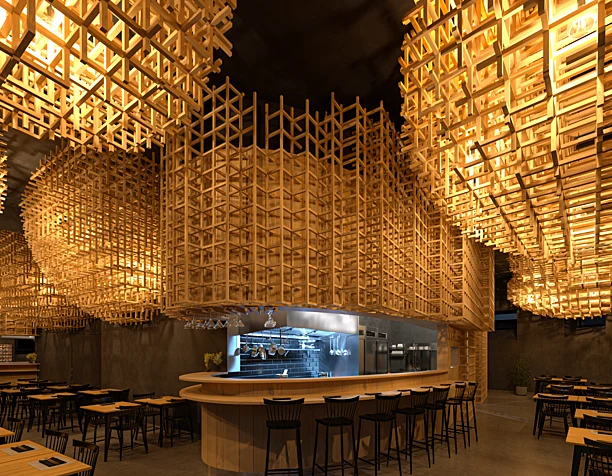 Ajitama Restaurant (сделано по референсу)