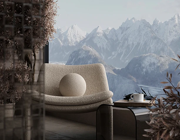 Визуализация спальни  Bedroom visualization