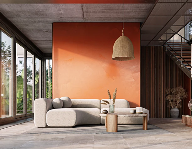 Tropical interior