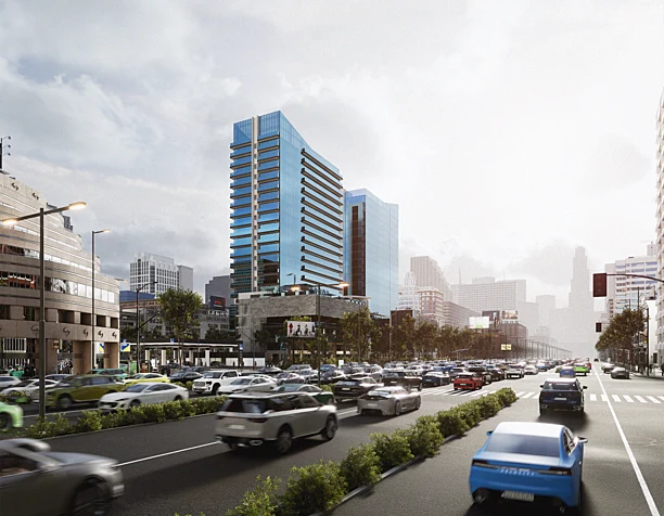 Unreal Engine 5 office building visualization