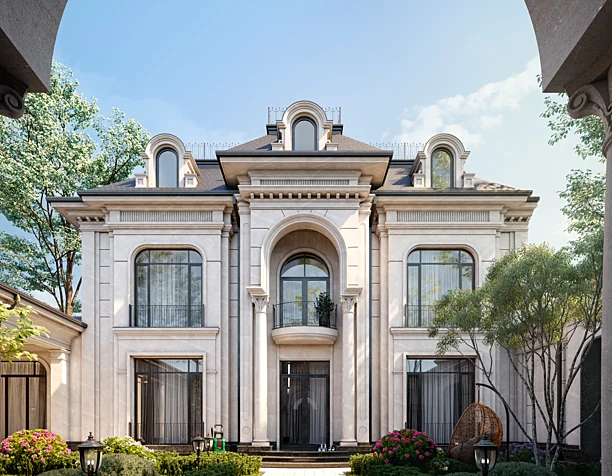 Classic style Exterior Visualization