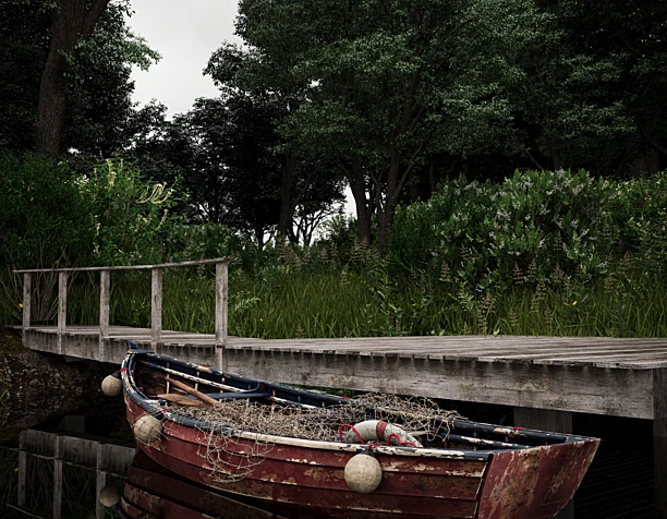 Lone Boat