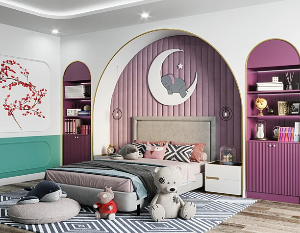 Interior kids room Teddy  (сделано по референсу)