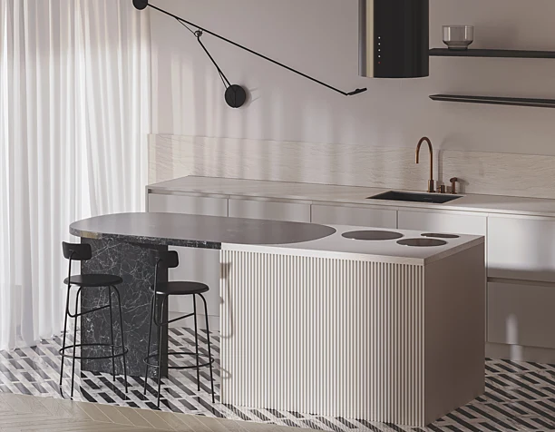 MINIMALISM KITCHEN INTERIOR