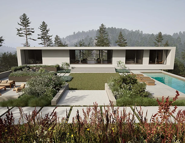 House in the mountains