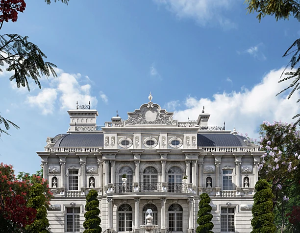The Classic French exterior (Artistic Work)