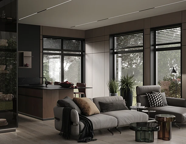MODERN DESIGN LIVING ROOM