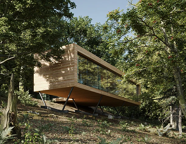 Looking Glass Lodge. (сделано по референсу)