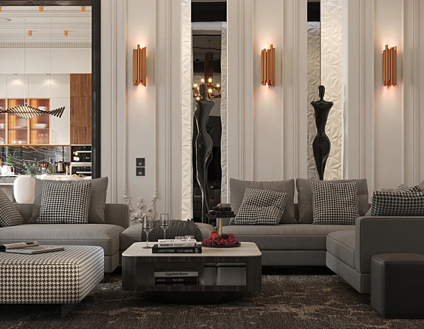 Winter Home Oasis - Open Spaces with a Warm Atmosphere