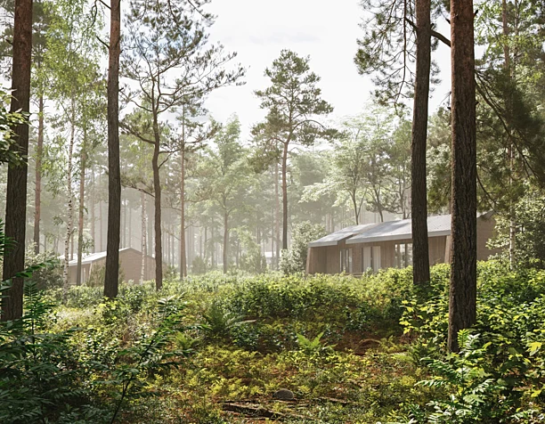 Modular house in the North Karelia, Suomi
