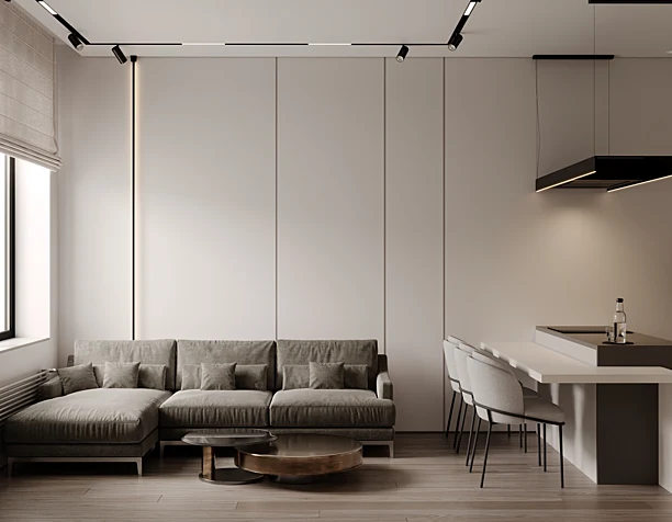 Magellan Avenue visualization: Kitchen-living room