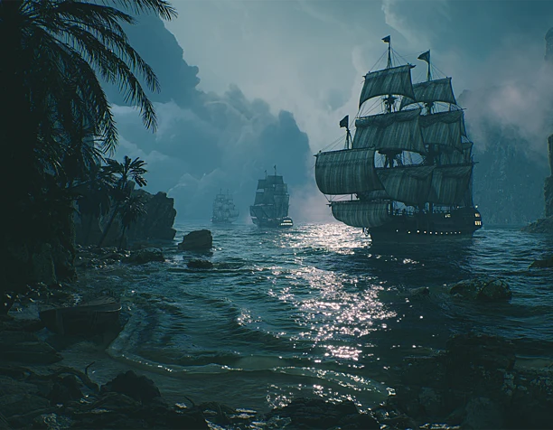 Unreal Engine Cinematic CARIBBEAN_SEA