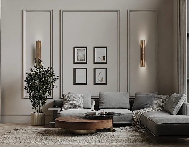 Triangle living room