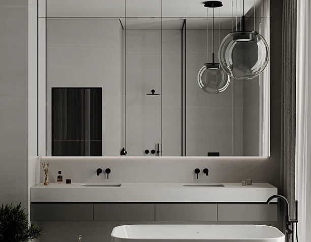 Villa in Spain visualization: Bathroom