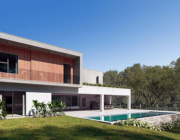 Резиденция, Fazenda Vila Real De Itu, Brazil (сделано по референсу)