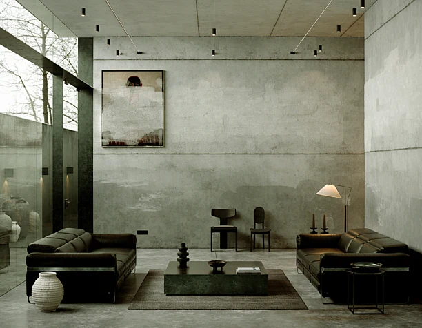 Man`s hut