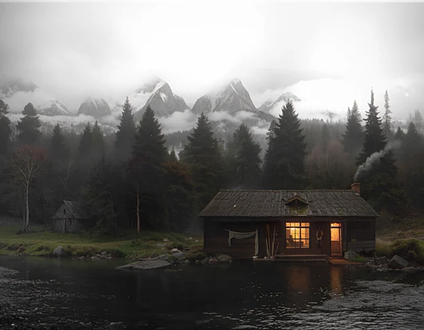 House on the lake