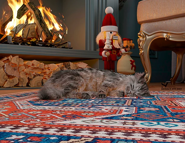 Christmas cat