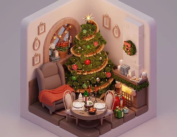Christmas Room design