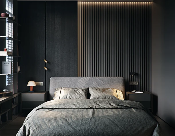 3D Visualistion of Bedroom for IT specialist