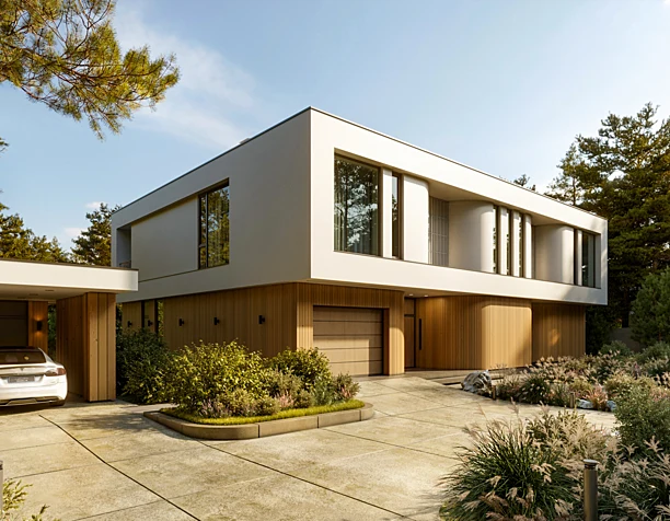 Private house near the forest