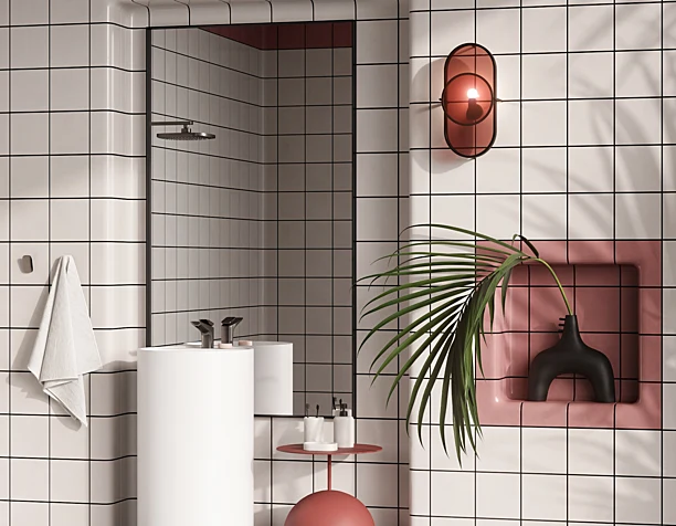 TROPICAL bathroom | Concept design | Visualization | 3D modeling | 2024