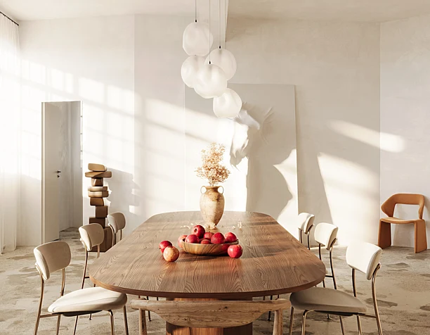 Kitchen and Living (сделано по референсу)