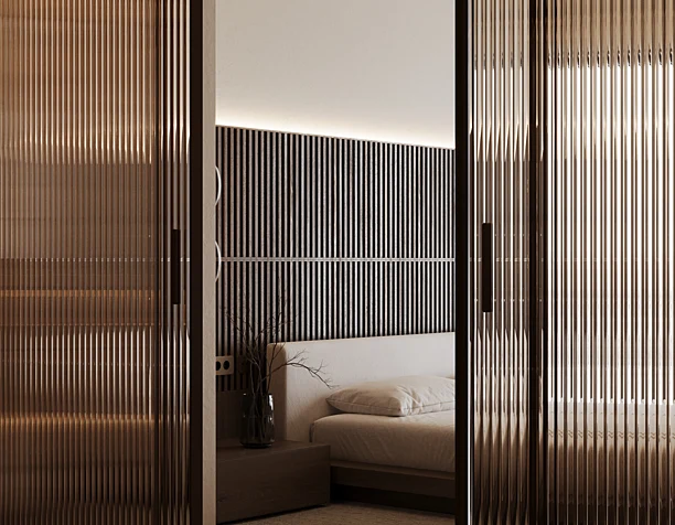 Master bedroom interior