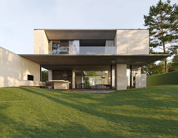 Private house in Kaliningrad, Russia